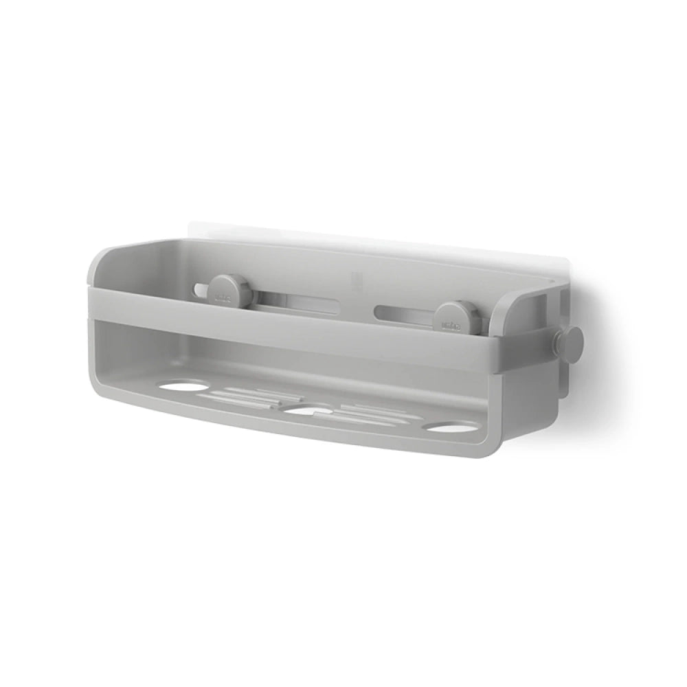 Självhäftande duschhylla, Svart, Grå och Vit