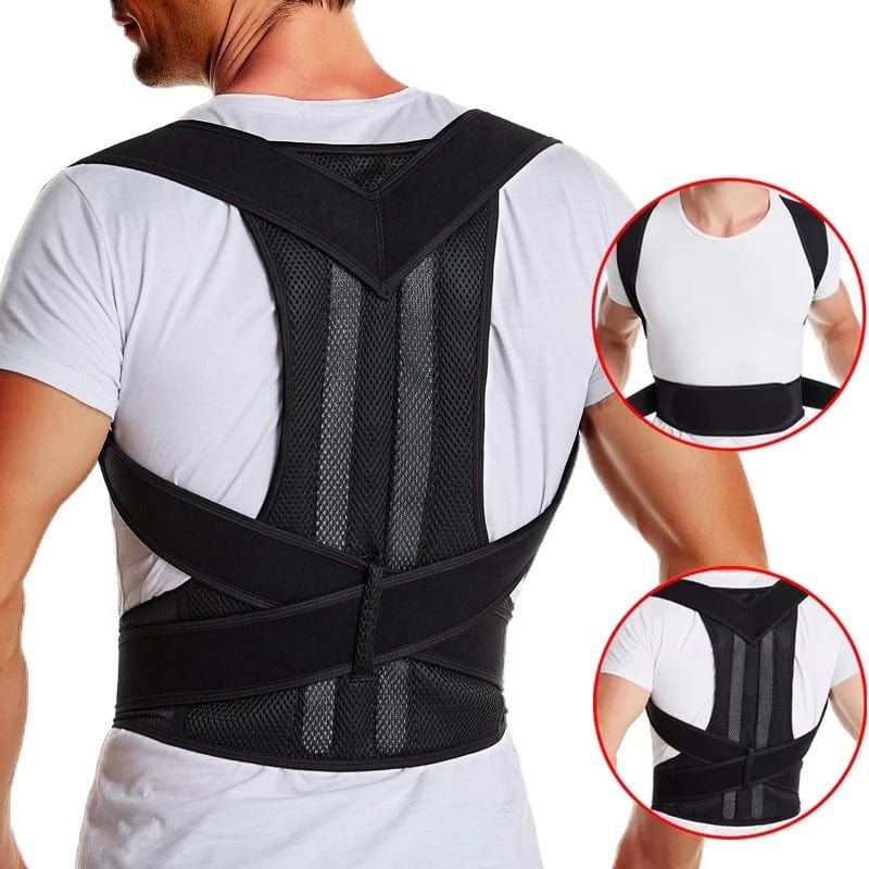 Hållningsväst med ryggstöd